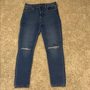 Aeropostale high waisted ankle jeggings